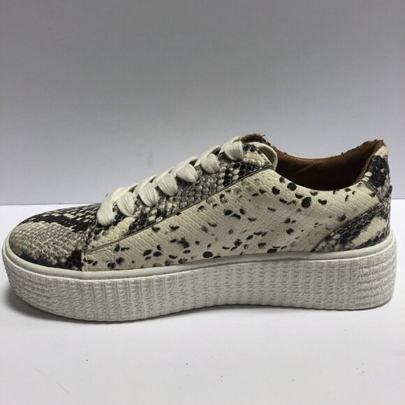 Steve Madden Women’s Orane Sneakers Snake Print, Size 7 M - Picture 2 of 7